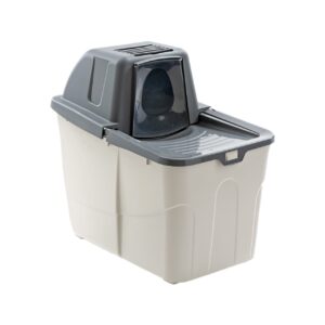 LITIERA PENTRU PISICI MPS BUXO GREY CLOSE 58x39x56(h)cm