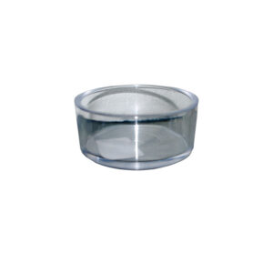 HRANITOARE ROTUNDA 7X3CM TRANSPARENT