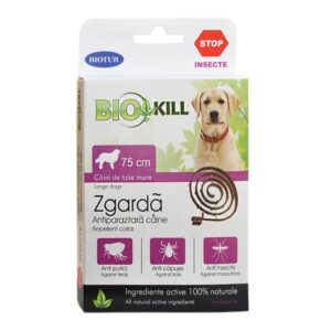 BIOKILL ZGARDA ANTIPARAZITARA PENTRU CAINI 75 CM