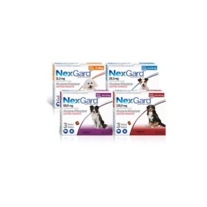 NEXGARD CÂINI XL 25-50 KG (3 COMPRIMATE/CUT)