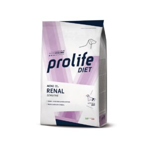 DIETA VETERINARA USCATA PROLIFE RENAL SENSIBIL PENTRU CAINI DE TALIE MICA 1,5 KG