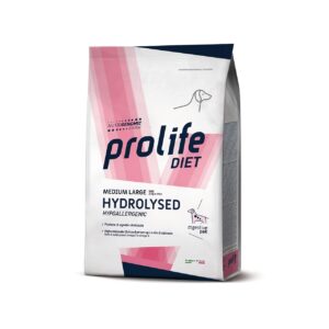 DIETA VETERINARA USCATA PROLIFE HYPOALLERGENIC HYDROLYSED MIEL PENTRU CAINI DE TALIE MEDIE/MARE 8 KG