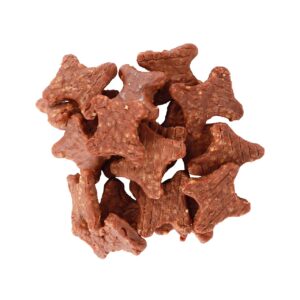 RECOMPENSE PENTRU CAINI SNACK FLAMINGO HAPKI NUGGETS CU MIEL SI OREZ 170GR