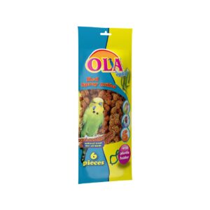 HRANA COMPLEMENTARA PENTRU PASARI EXOTICE OLA SPICE DE MEI ROSU 140G (6BUC/PUNGA)