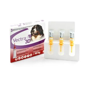 VECTRA 3D DOG XXL >40KG 3PIP/CT