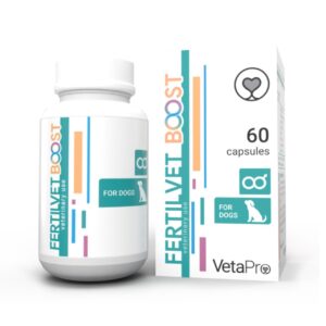 VETAPRO FERTILVET BOOST 60CAPS/CUT IMPULS FERTILITATE CAINI MASCULI
