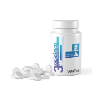 VETAPRO COMPLEX 3KAL+D+PHOS 60TAB/CUT OASE SI DINTI SANATOSI LA CAINI SI PISICI