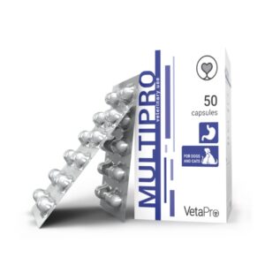 VETAPRO MULTIPRO 50CAPS/CUT SUPORT GASTROINTESTINAL CAINI SI PISICI