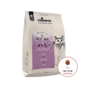 HRANA USCATA PENTRU PISICI SUPER PREMIUM CHICOPEE CNL SENIOR BEST AGE POULTRY 400G
