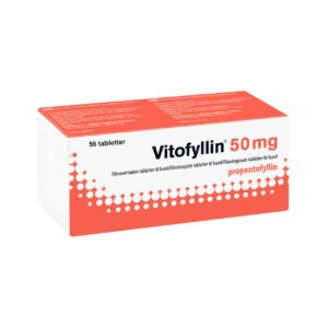 VITOFYLLIN 50MG COMPRIMATE PENTRU CAINI 56TB/CUT