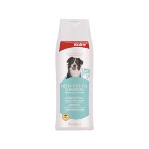 BIOLINE SAMPON PENTRU CAINI CU ULEI DE ARBORE DE NEEM 250ML