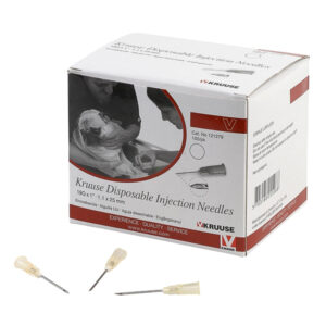 Ace hipodermice de unica folosinta, 19G, alb, 1,10 x 25 mm, 100 buc/set