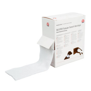 Bandaj tubular elastic Buster, alb, 7,5 cm x 6,5 m