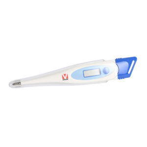 Termometru digital veterinar Kruuse Digi-Vet SC12, 18 cm, citire temp 30 sec, pentru animale mari