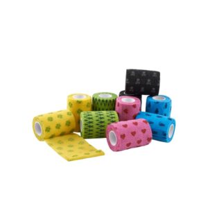 Bandaj autoadeziv flexibil Fun-Flex, asortat, 7.5 cm, 1 buc