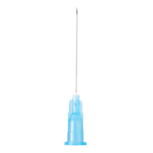 Ace hipodermice de unica folosinta, 23G, albastru, 0,60 x 30 mm, 100 buc/set