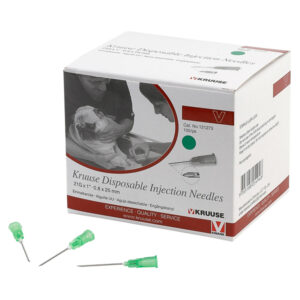 Ace hipodermice de unica folosinta, 21G, verde, 0,80 x 25 mm, 100 buc/set