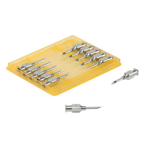 Ace metalice 2,0 x 13 mm 14G x 1/2 inch, Luer Lock, 12/set