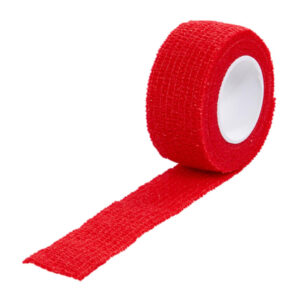Bandaj autoadeziv flexibil Vet-Flex 2,5 cm x 4,5 m, rosu, 1 buc.