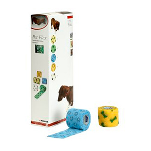 Bandaj adeziv flexibil Pet-flex, 7.5 cm x 4,5 m, asortate, 1 bucata