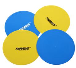 Tinte fitpaws, 4/set (2 albastre, 2 galbene)