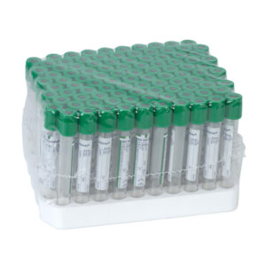Vacutainer biochimie BD 6 ml Litiu/Heparina, dop verde, 100 buc/set