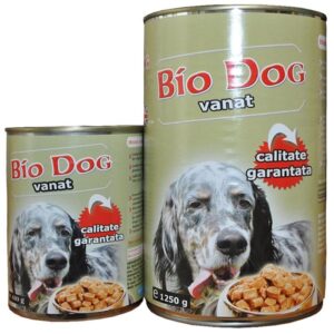 HRANA UMEDA PENTRU CAINI BIODOG VANAT 410GR (24BUC/BAX)