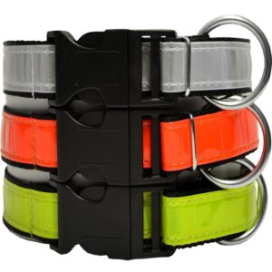 ZGARDA NYLON PENTRU CAINI  MILAN REFLECTORIZANTA 60CM*2.5CM