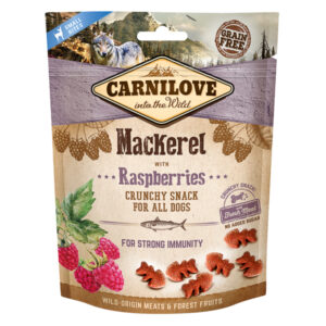 Carnilove Dog Crunchy Snack Mackerel with Raspberries 200 g