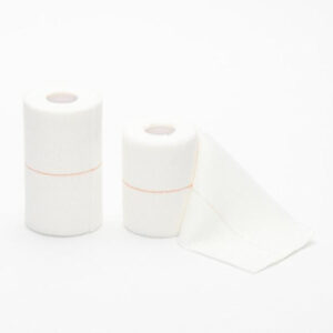 Bandaj elastic adeziv cauciucat,100% bumbac, 10cm x 4,5m, 1 buc