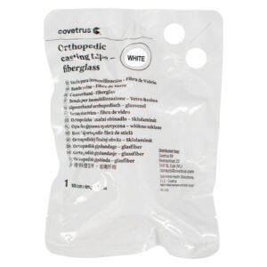 Bandaj ortopedic, din fibra de sticla, alb,10cm x 3,6m CVET