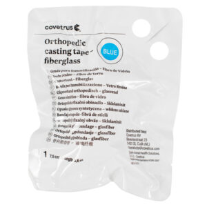 Bandaj ortopedic, din fibra de sticla, albastru 7,5cm x 3,6m CVET