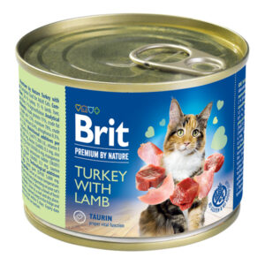 Brit Premium By Nature Cat Turkey With Lamb 200 g
