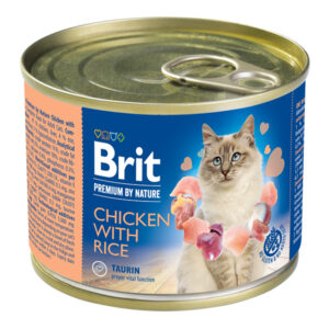 Brit Premium By Nature Cat Chicken With Rice 200 g