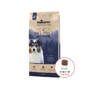 HRANA USCATA PENTRU CAINI SUPER PREMIUM CHICOPEE CNL SOFT ADULT SALMON&RICE 15KG