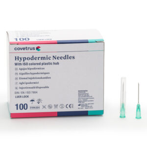 Ace hipodermice de unica folosinta, 21G, verde, 0.80 x 25 mm, 100buc/set CVET