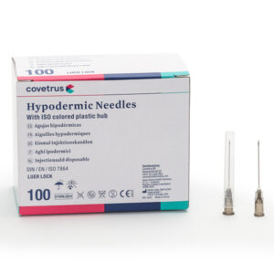 Ace hipodermice de unica folosinta, 22G, negru, 0.70 x 30 mm, 100buc/set CVET