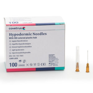 Ace hipodermice de unica folosinta, 26G, maro, 0.45 x 25 mm, 100buc/set CVET