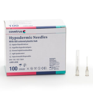 Ace hipodermice de unica folosinta, 27G, gri, 0.40 x 20 mm, 100buc/set CVET