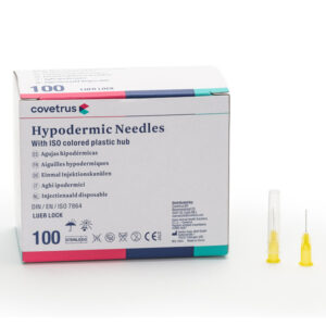 Ace hipodermice de unica folosinta, 30G, galben, 0.30 x 12 mm, 100 buc/set CVET