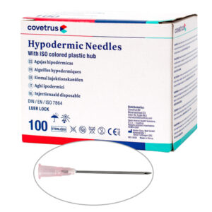 Ace hipodermice de unica folosinta, 18G, roz, 1.20 x 40mm, ambou scurt,100buc/set CVET