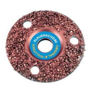 DISC SUPER ABRAZIV PENTRU COPITE, CU RUGOZITATE MICA 125 MM/K16343