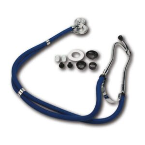 Stetoscop Rappaport, culoare navy blue, Lungime furtun: 55 cm, Diametru: 32/45 mm, Lungime totala: 73 cm, CVET