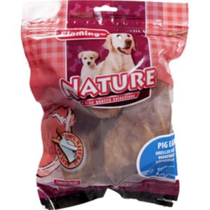 RECOMPENSE PENTRU CAINI RECOMPENSA CAINI URECHI DE PORC NATURAL 5 BUC/502615