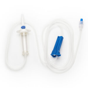 Trusa perfuzie, fara bulb de injectare, cu filtru, Luer-Lock, L: 180 cm, steril, 1 buc CVET