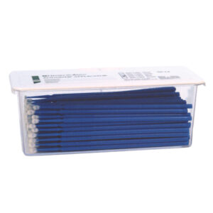 Aplicator cu varf rotund Normal albastru 86 mm 100 buc/set CVET