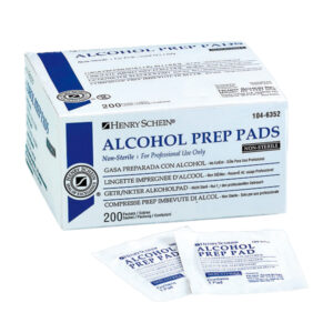 Tampoane Impregnate cu Alcool 6.5x3 cm, 200/cutie CVET