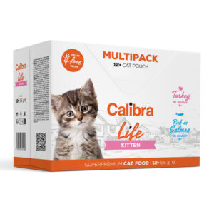 Calibra Cat Life Pouch Kitten Multipack 12x85 g