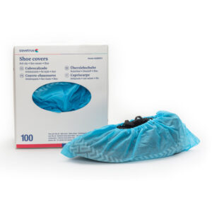 Acoperitoare (botosi) incaltaminte, material anti alunecare, albastre, 50 perechi CVET