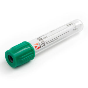 Vacutainer biochimie 5 ml Litiu/Heparina, dop verde, 100 buc/set Kruuse
